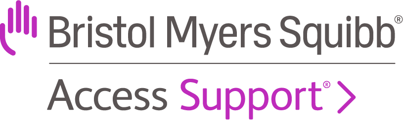 • Bristol Myers SquibbTM Access Support® Logo • BMS Access Support Icon • Financial Support Icon • Additional Resources Icon